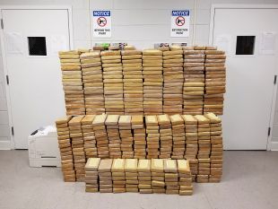 On November 5, U.S. Customs and Border Protection officers at the Port of Savannah, Ga., announced a port-record 2,133 pound seizure of cocaine that occurred October 29, 2019. Over a ton of cocaine was found in a container of scrap aluminum and copper being shipped from South America to Europe. Chris Kennally, Area Port Director Savannah, addressed members of the press at Custom House.